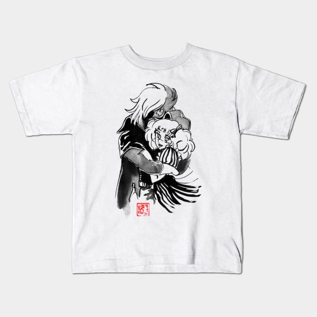 captain harlock and candy Kids T-Shirt by pechane